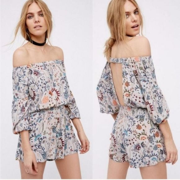 Free People Pants - Free People Pretty & Free Romper Size Small